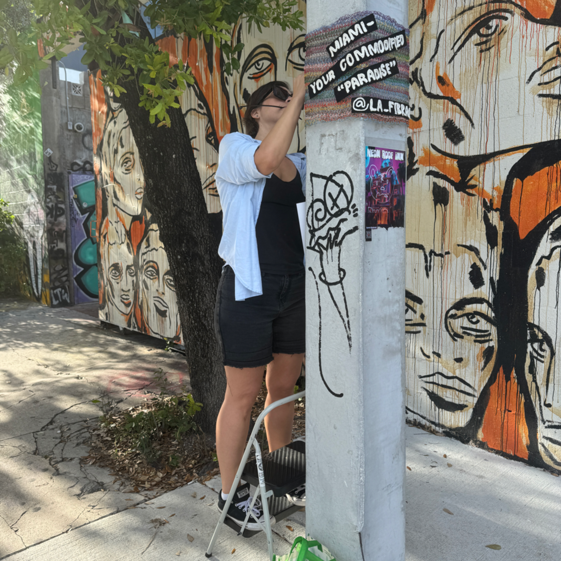 Commodified Paradise installation